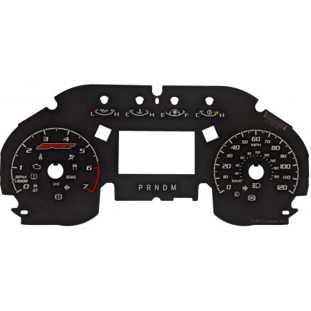 15-17 F150 Sport 7 Tach BW PRNDM21